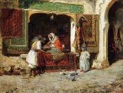 Arab or Arabic people and life. Orientalism oil paintings  261 unknow artist